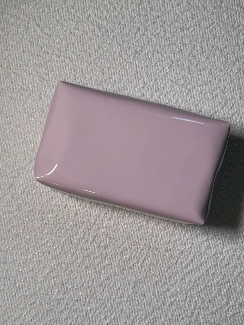 Dior Pink Patent CD Embossed Cosmetic Case